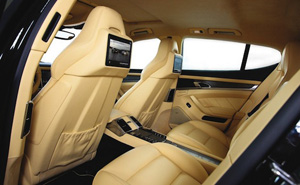 Dual dvd Player Porsche