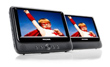 Nextbase NB49AM Twin Screen 9-inch Portable DVD Player with Car Mounts and Power Cable